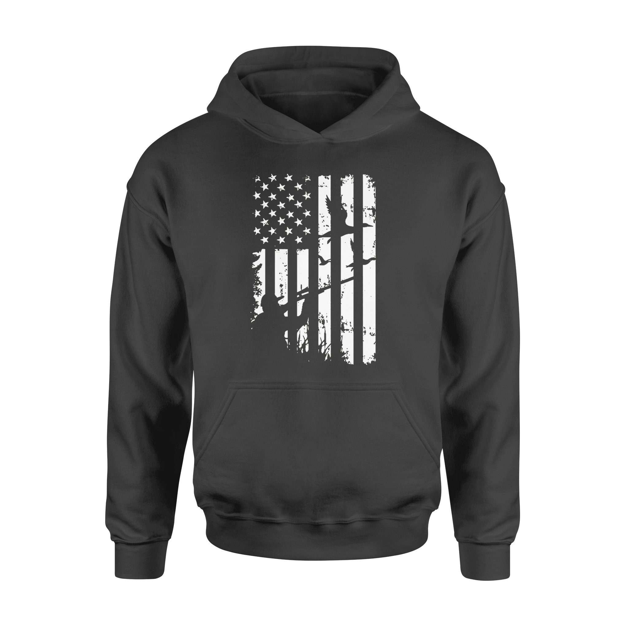 Duck Hunting American Flag 4Th July Clothes, Shirt For Hunter Nqsd239 – Standard Hoodie