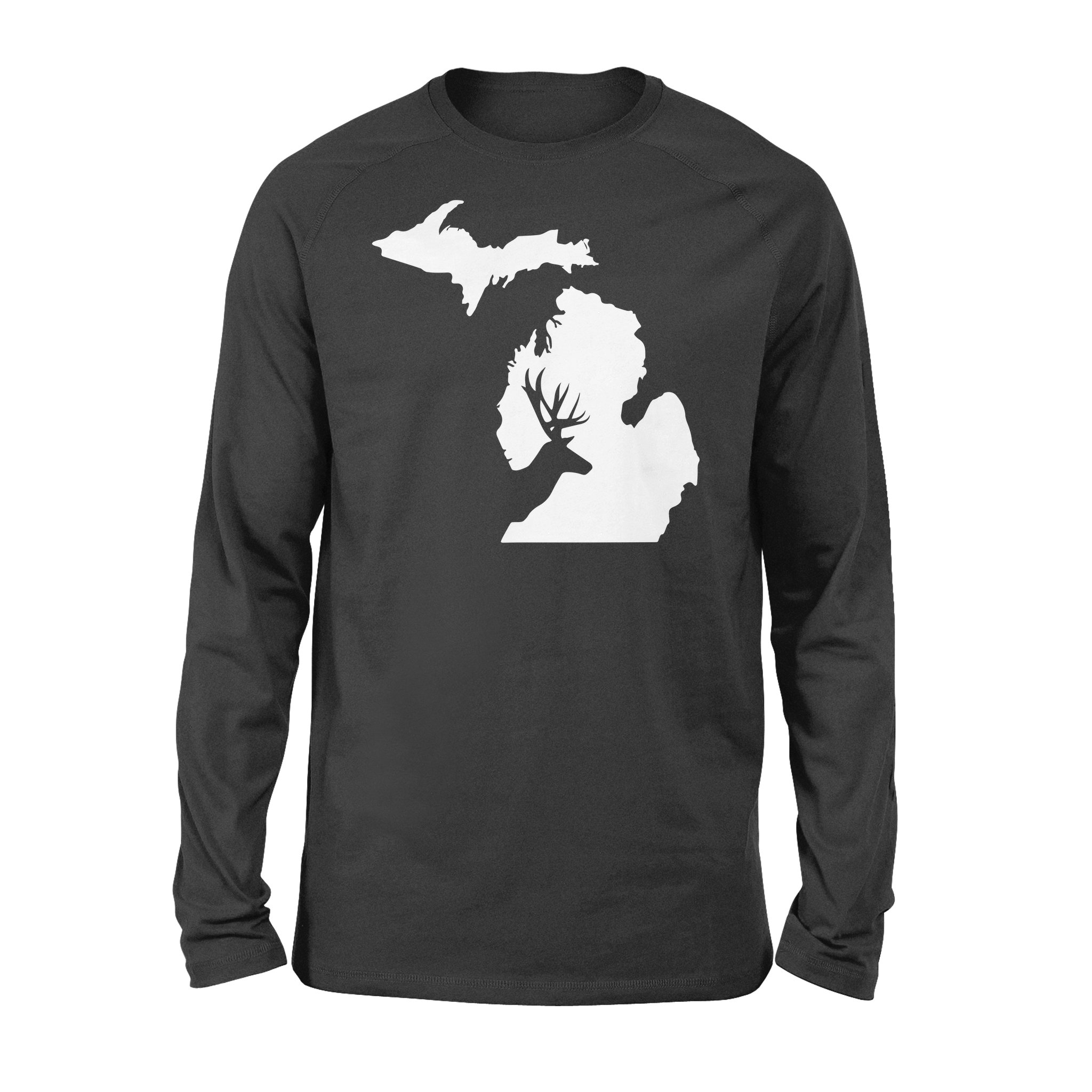 Michigan Deer Hunting Long Sleeve – Fsd1188