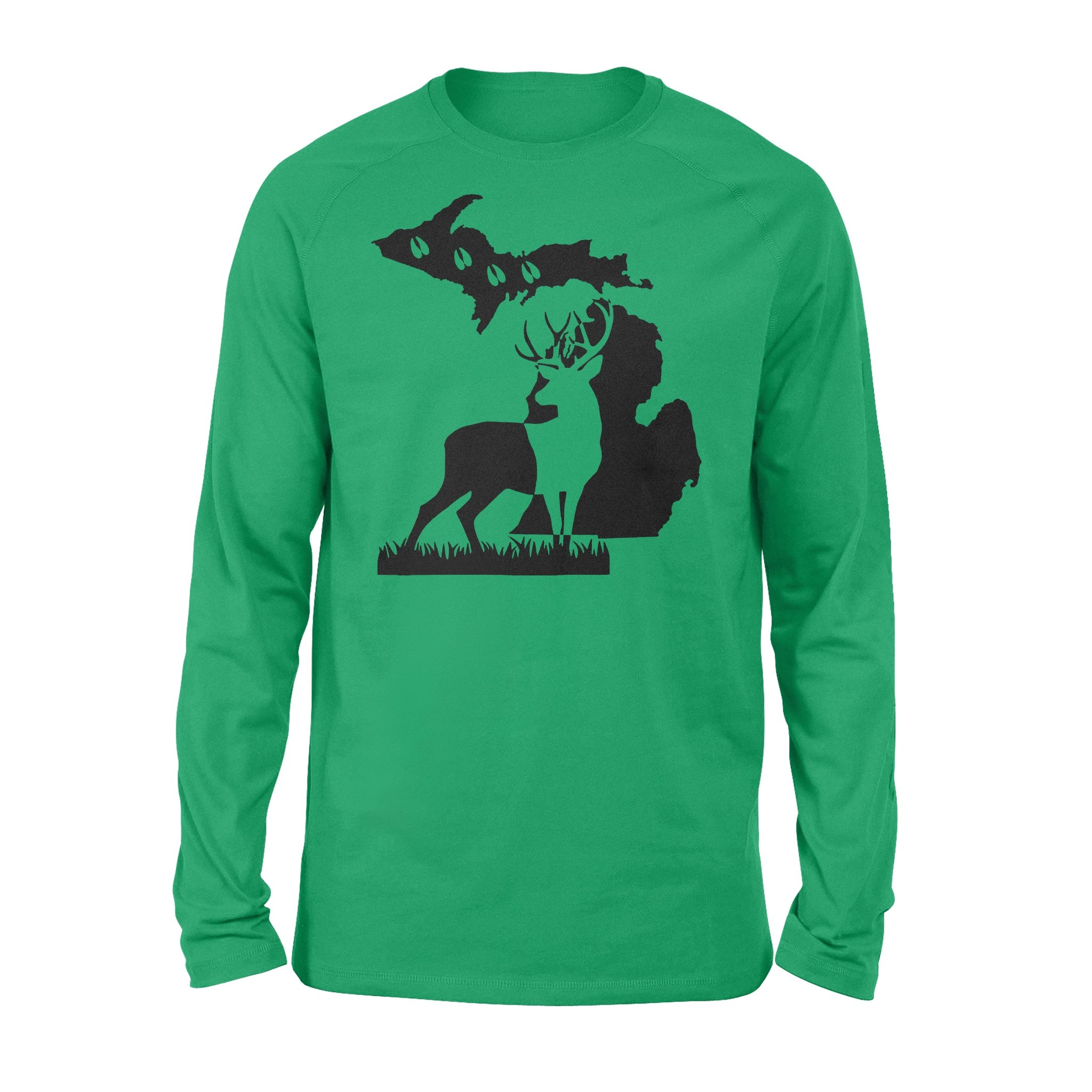 Michigan Deer Hunting Shirt Long Sleeve – Fsd1187