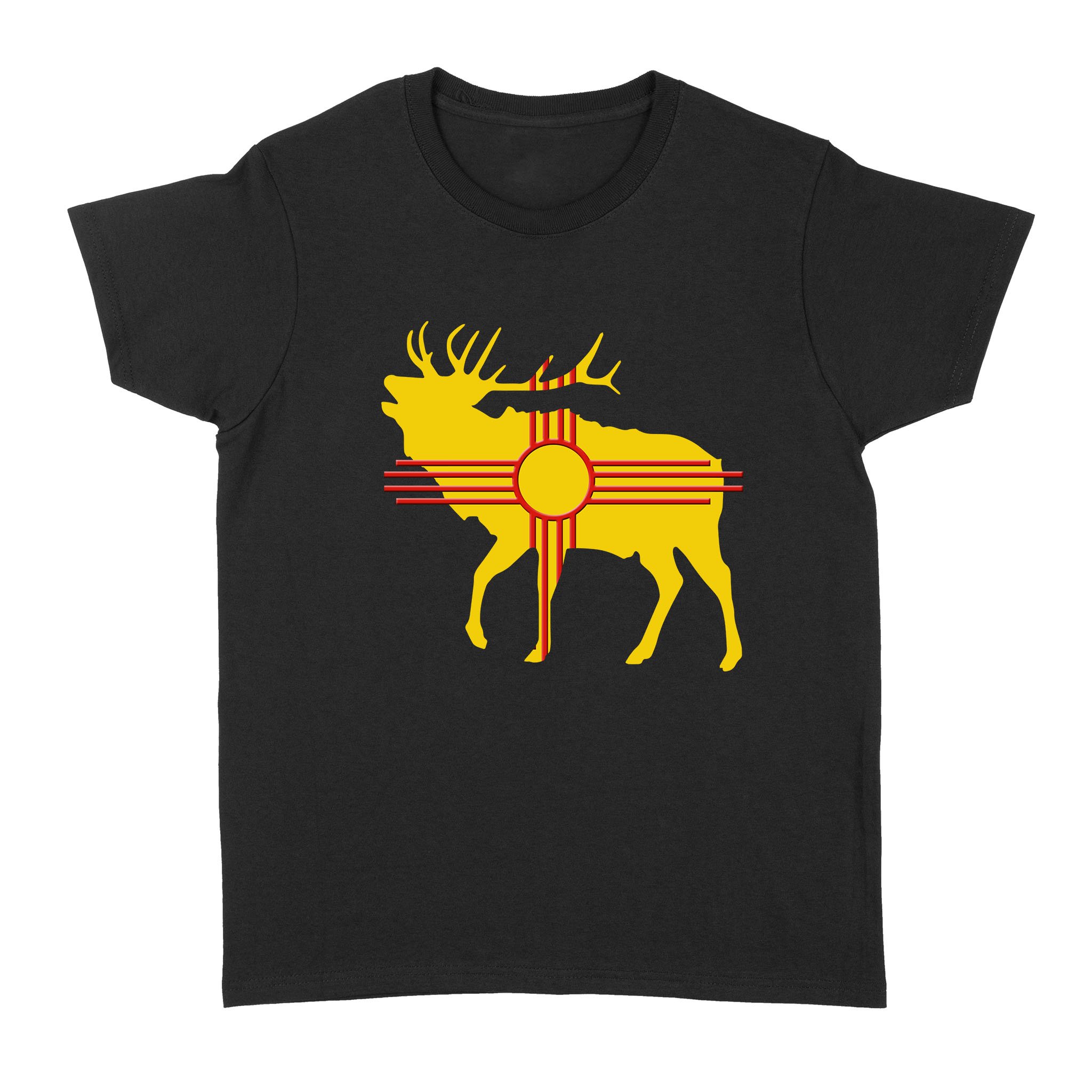 New Mexico Elk Hunting Zia Symbol Women T-Shirt – Fsd1181