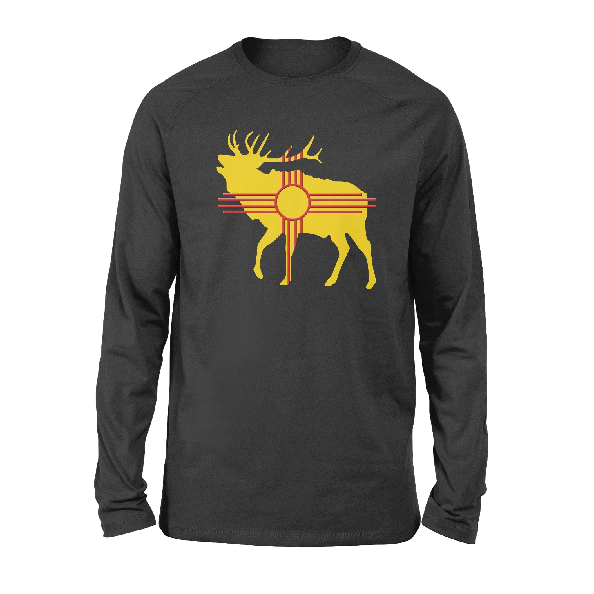 New Mexico Elk Hunting Zia Symbol Long Sleeve – Fsd1181