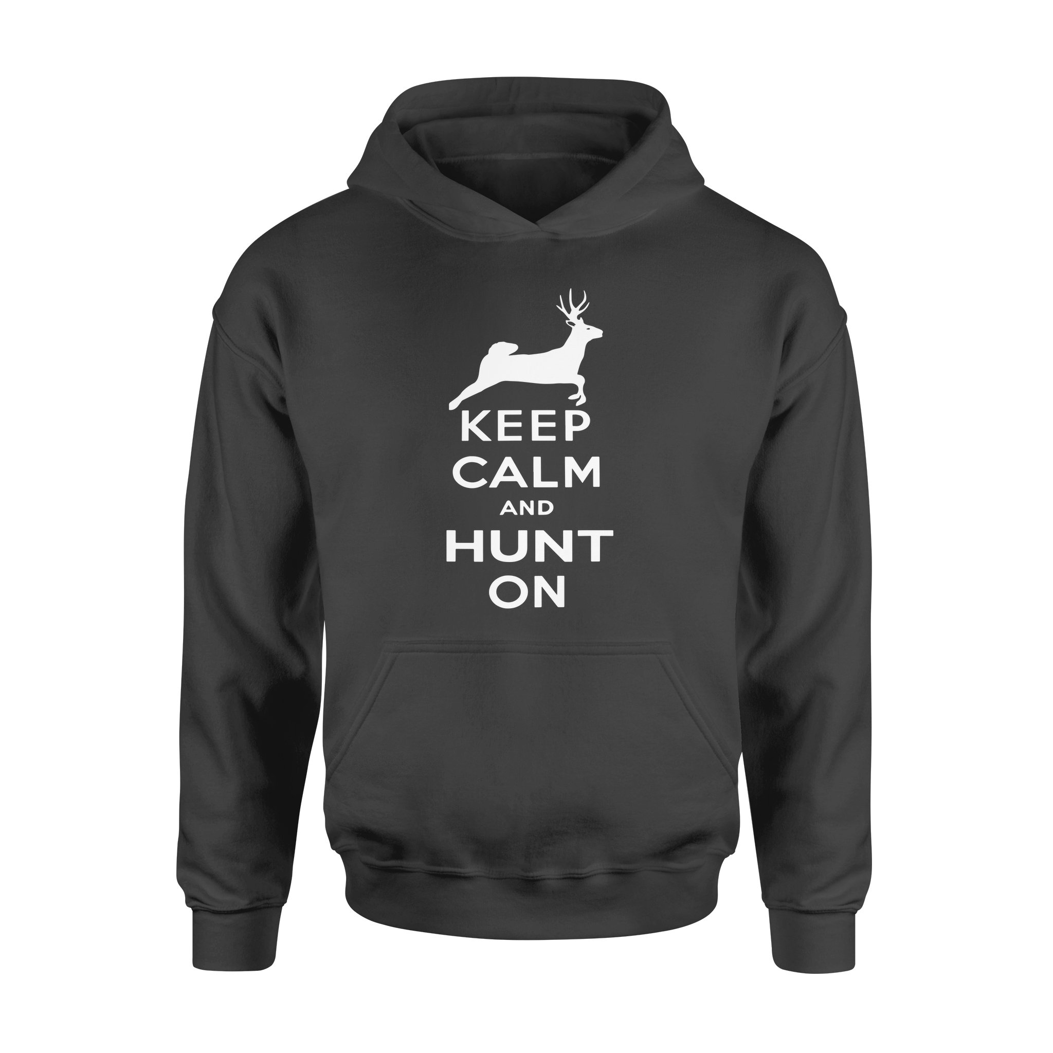 Keep Calm And Hunt On Deer Hunting Hoodie – Fsd1179