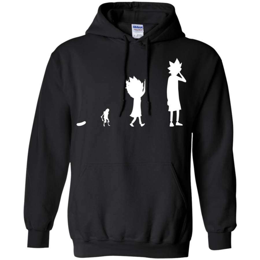 AGR Rick And Morty Rick Evolution Shirt Long Sleeve Shirt