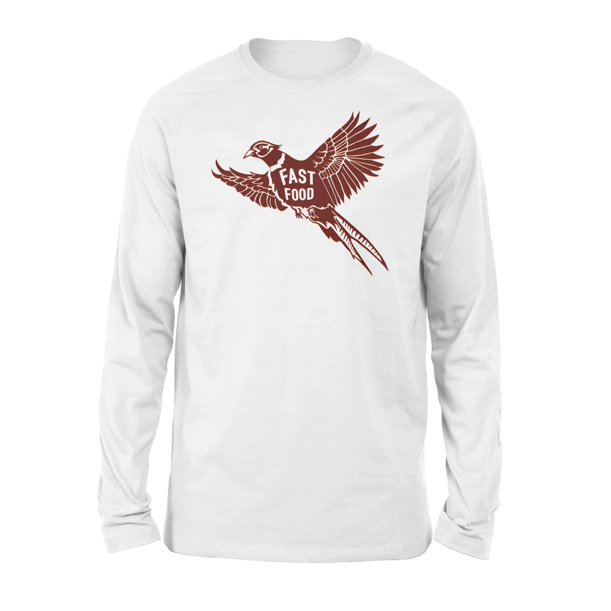 Fast Food – Funny Pheasant Bird Hunting Hunter Long Sleeve – Fsd1123