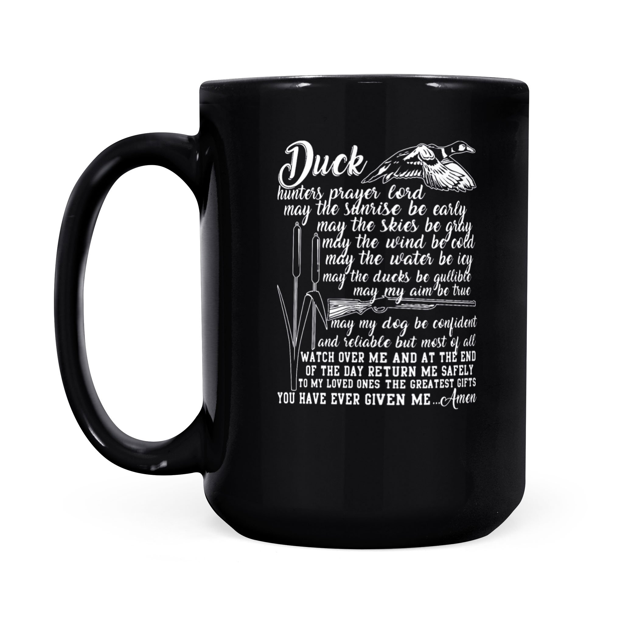 Duck Hunter Prayer Coffee Mug, Duck Hunting Coffee Mug – FSD1147