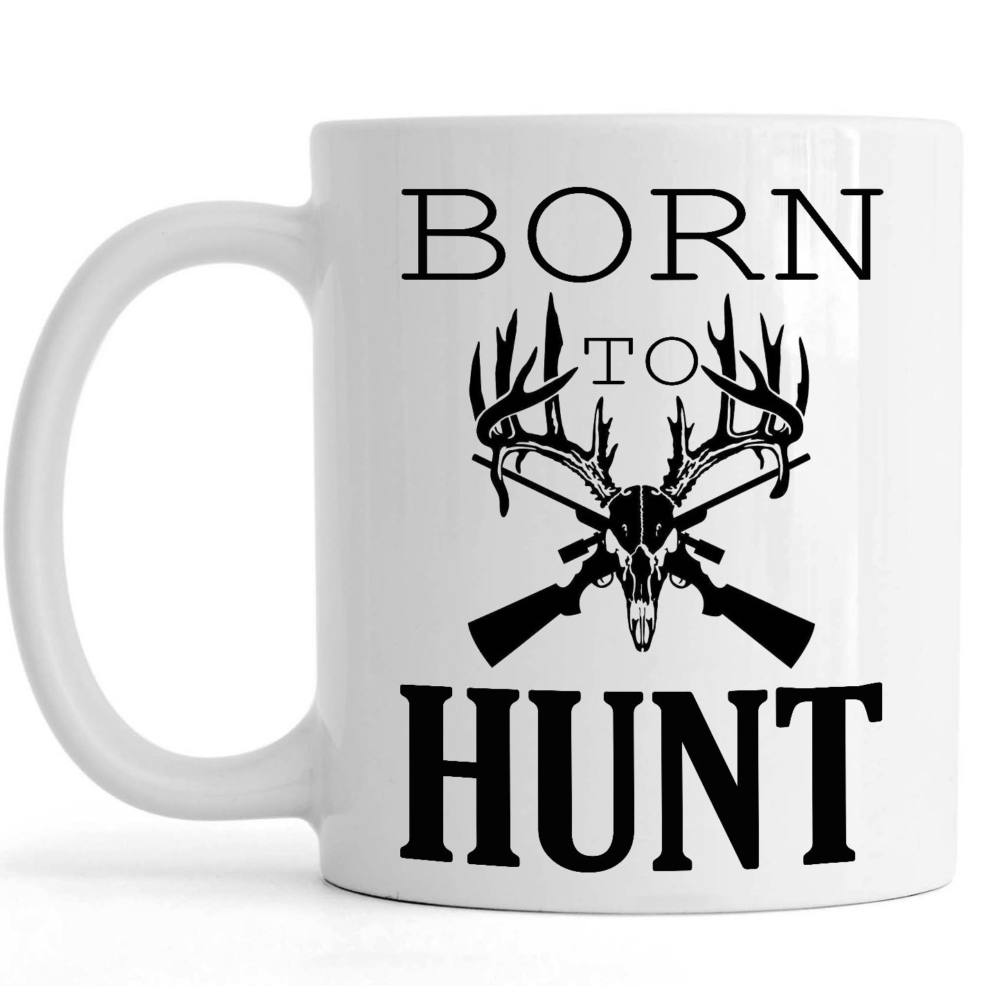 Hunting Dad Mug| Born to Hunt| Father’s Day Gift for Hunting Daddy, Dad Hunter Birthday, Christmas Gift| N574 Myfihu