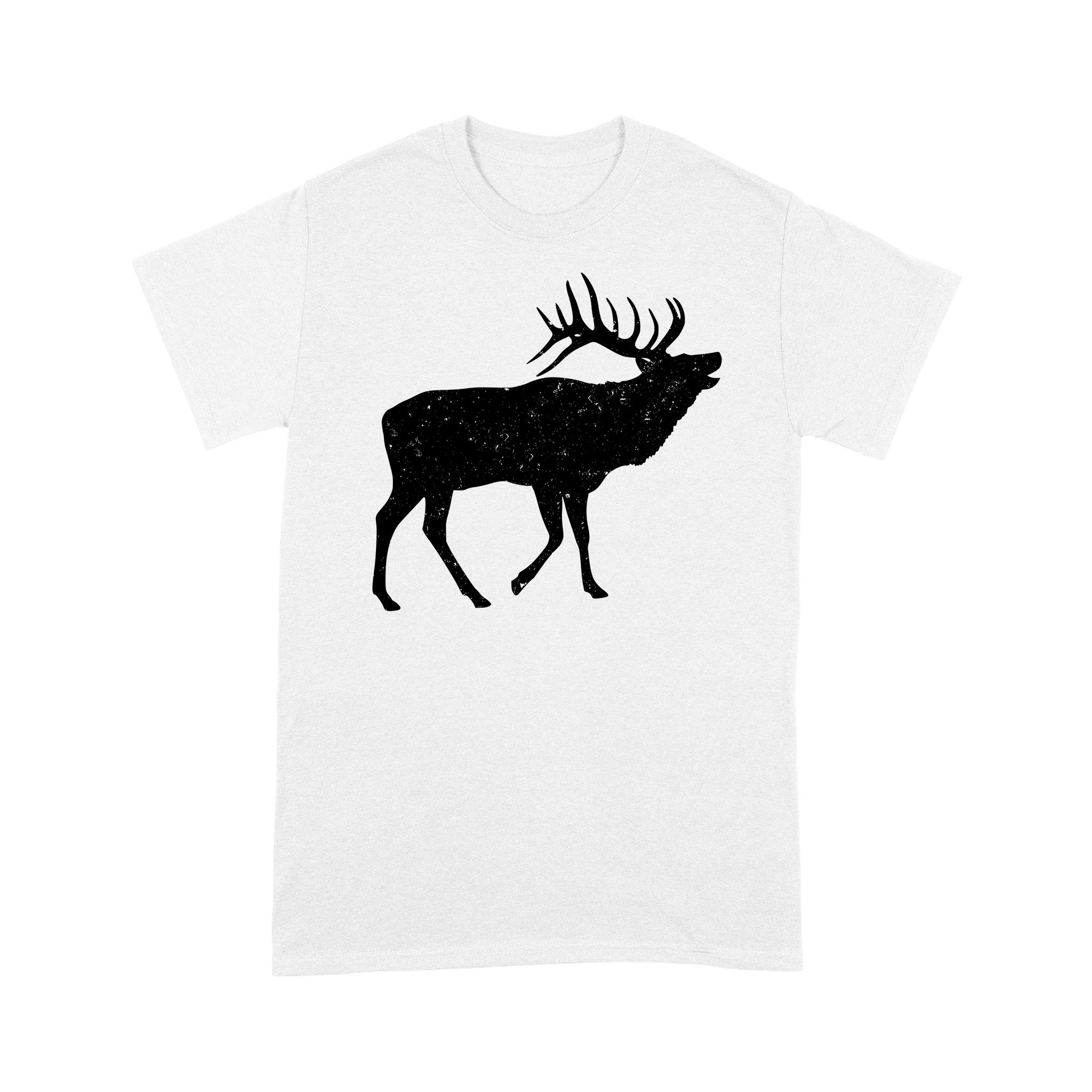 Elk Shirt, Elk Hunting Shirts , Hunter elk Silhouette NQSD66 – Standard T-shirt