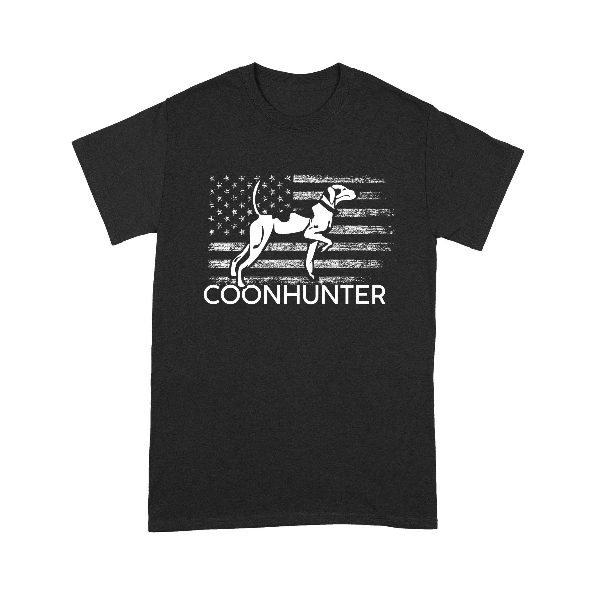 Coon hunting American flag, coon hunter shirt NQSD240 – Standard T-shirt