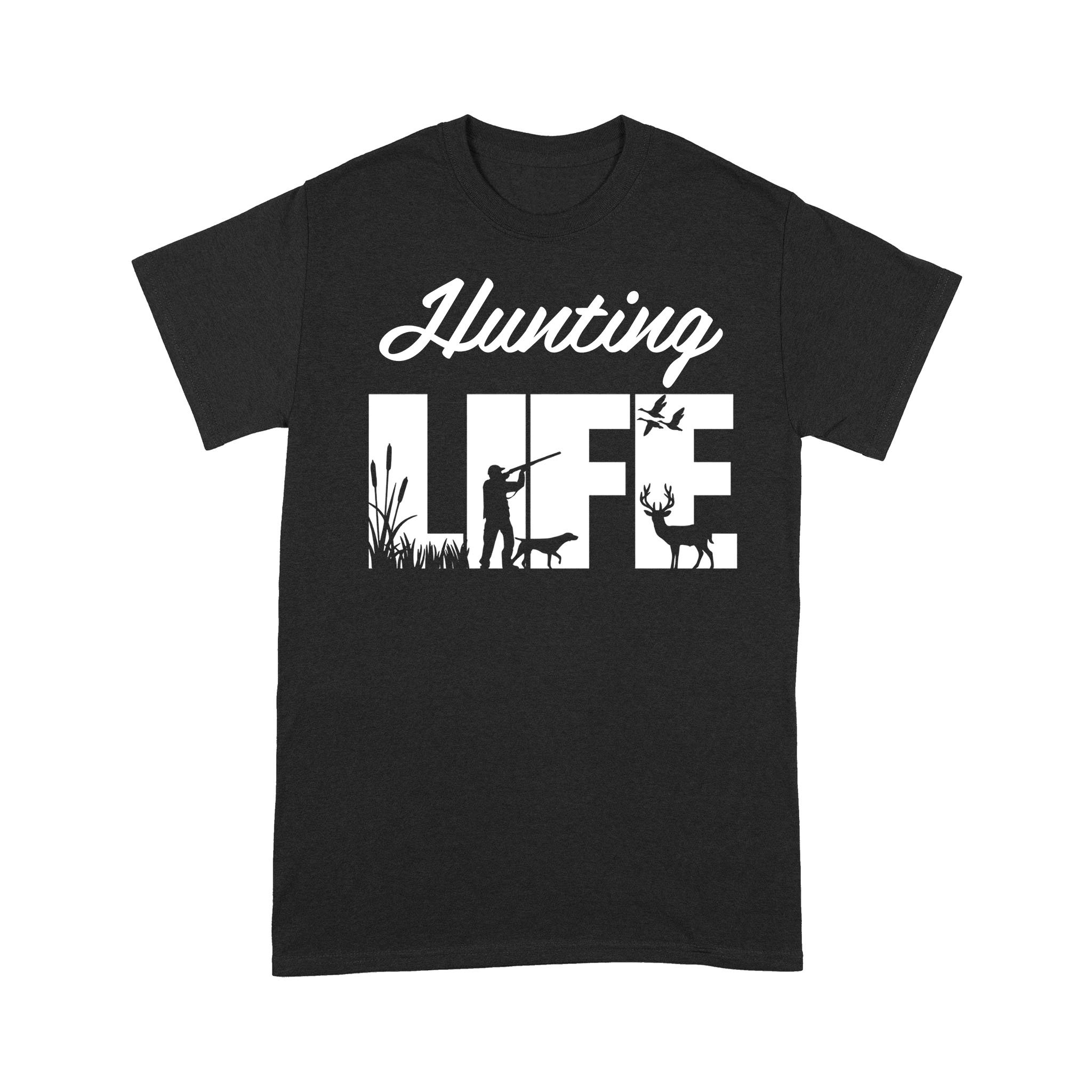 Hunting Life Shirt Deer Buck hunting with dog Hunting Gifts For Hunter – FSD1384D07