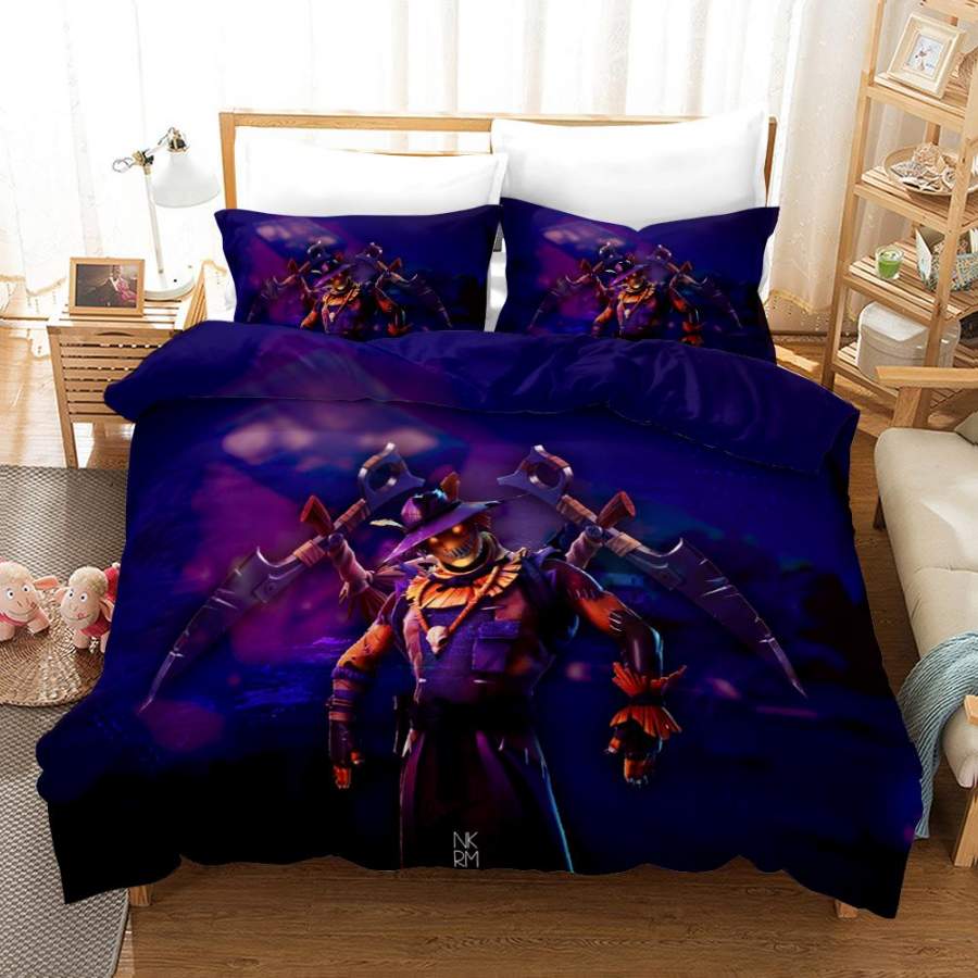 Fortnite Chapter2 Season 3 #10 Duvet Cover Quilt Cover Pillowcase Bedding Set Bed Linen Home Bedroom Decor