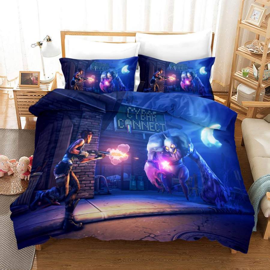 Fortnite Chapter2 Season 3 #9 Duvet Cover Quilt Cover Pillowcase Bedding Set Bed Linen Home Bedroom Decor