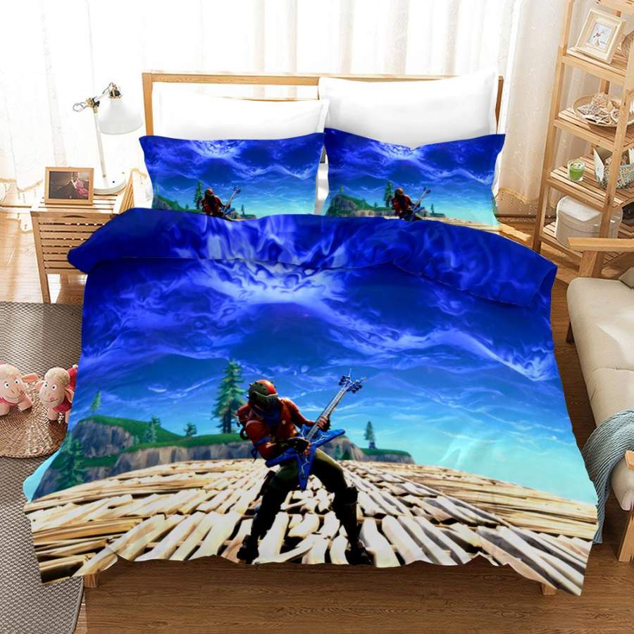 Fortnite Chapter2 Season 3 #18 Duvet Cover Quilt Cover Pillowcase Bedding Set Bed Linen Home Bedroom Decor