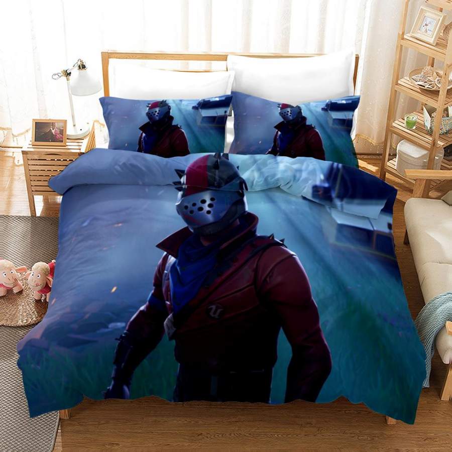 Fortnite Chapter2 Season 3 #13 Duvet Cover Quilt Cover Pillowcase Bedding Set Bed Linen Home Bedroom Decor