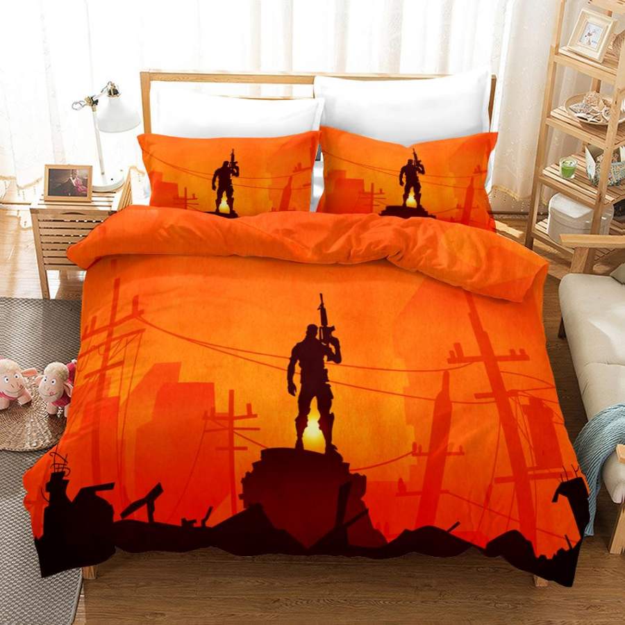 Fortnite Chapter2 Season 3 #29 Duvet Cover Quilt Cover Pillowcase Bedding Set Bed Linen Home Bedroom Decor