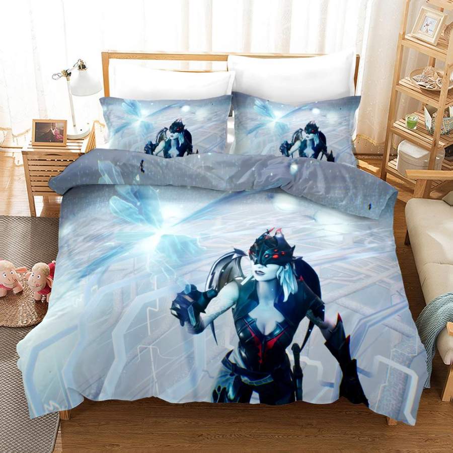 Fortnite Chapter2 Season 3 #16 Duvet Cover Quilt Cover Pillowcase Bedding Set Bed Linen Home Bedroom Decor