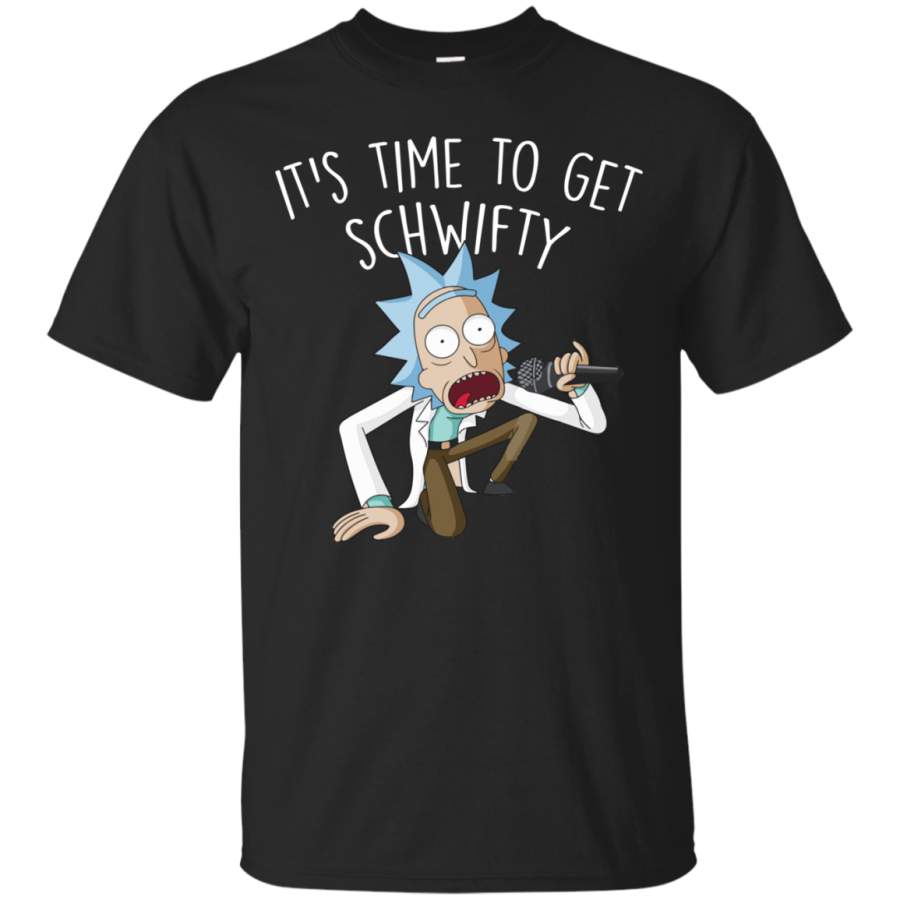 AGR Rick and Morty It’s Time To Get Schwifty Shirt