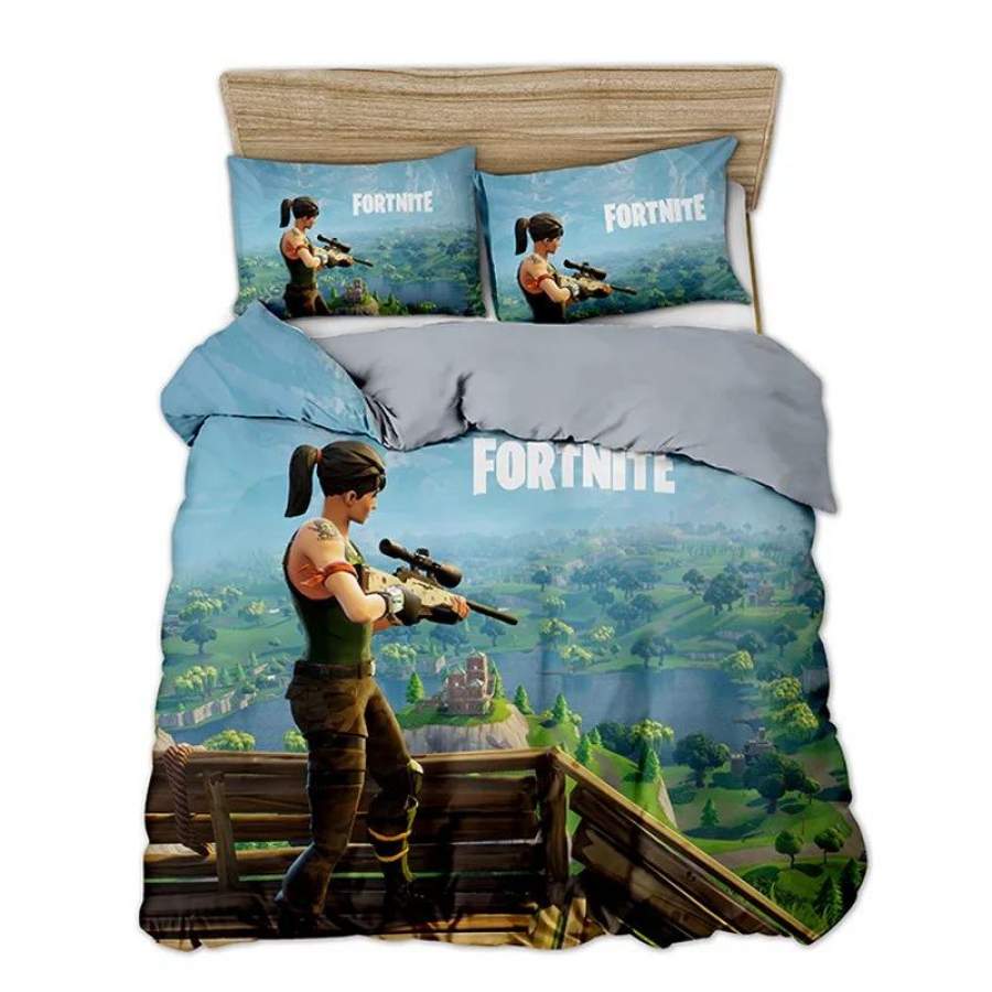 Fortnite Team #20 Duvet Cover Quilt Cover Pillowcase Bedding Set Bed Linen Home Decor