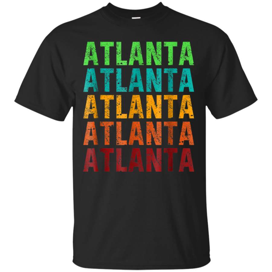 AGR Atlanta ATL Georgia Peach State Shirt Retro Vintage