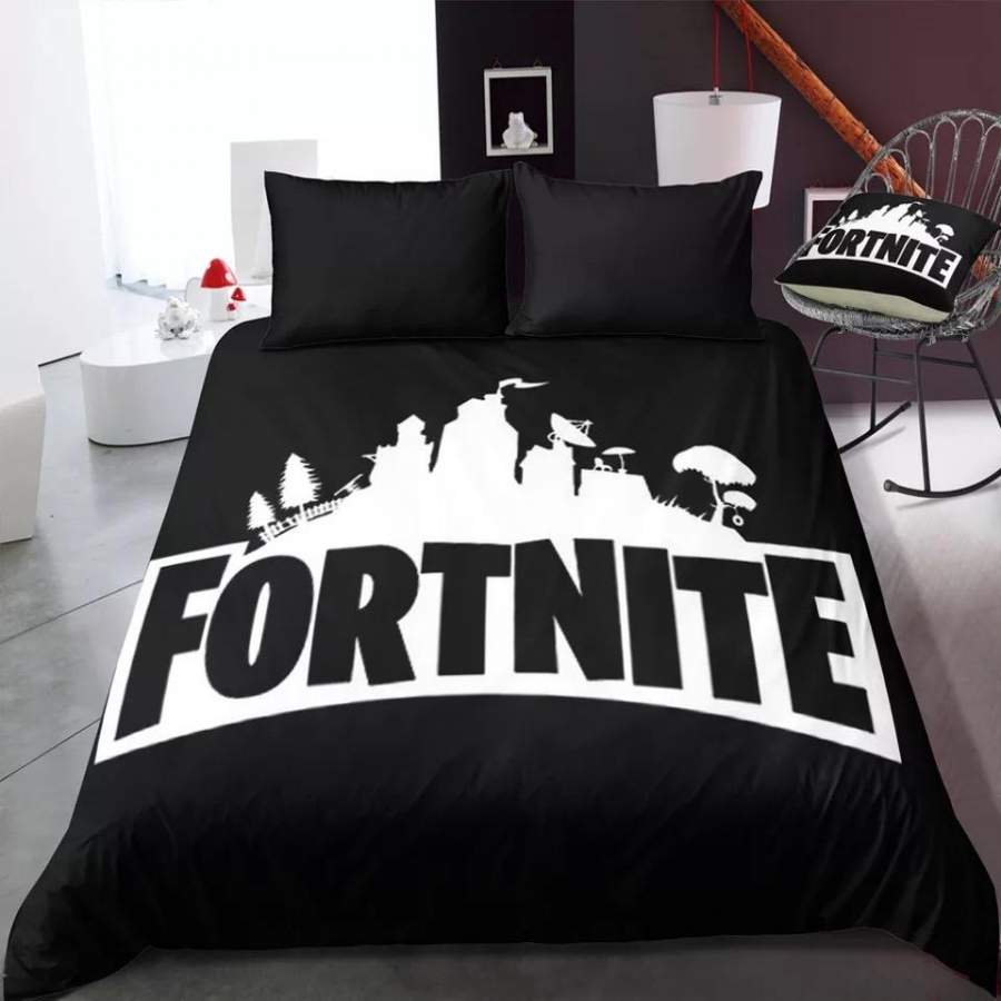 Fortnite Logo #28 Duvet Cover Quilt Cover Pillowcase Bedding Set Bed Linen Home Decor