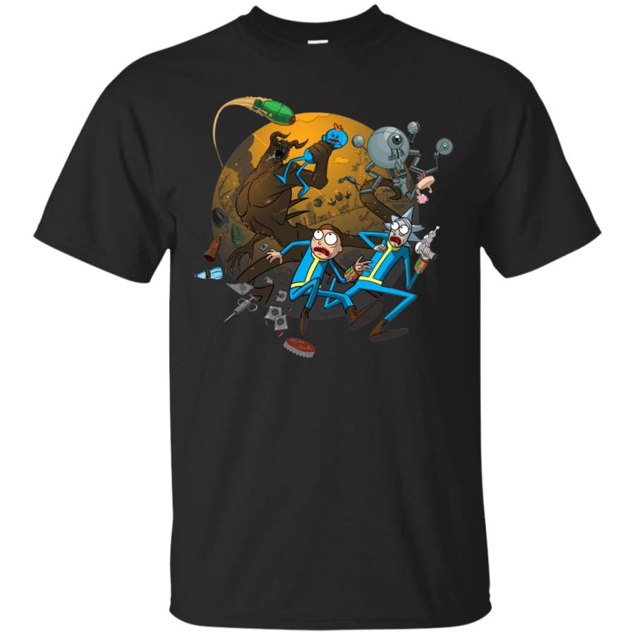 AGR Rick and Morty Meet Fallout shirt