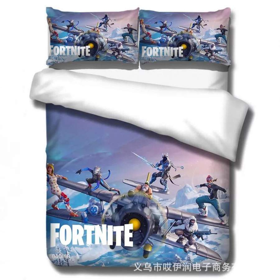 Fortnite Season 8 #15 Duvet Cover Quilt Cover Pillowcase Bedding Set Bed Linen