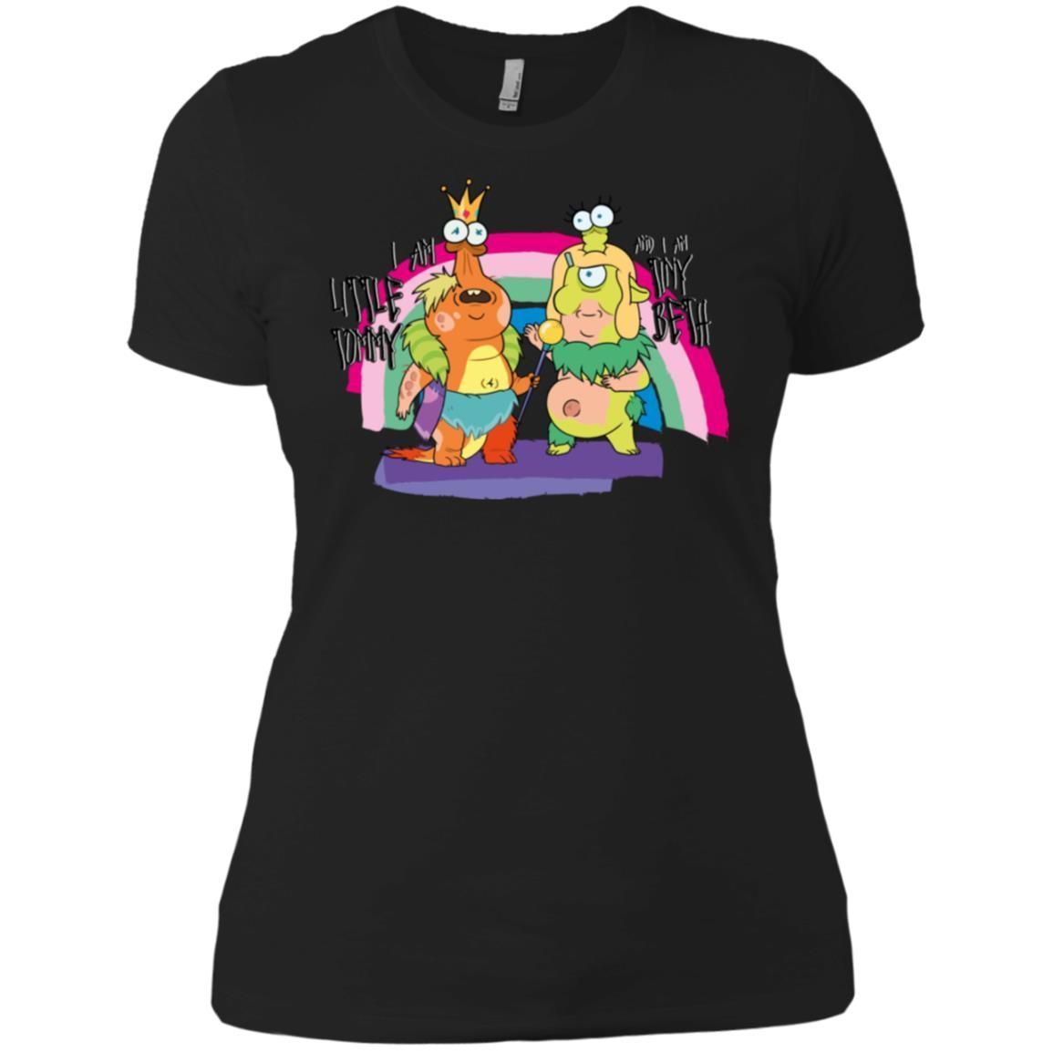 Rick And Morty Little Tommy And Tiny Beth Women T-Shirt