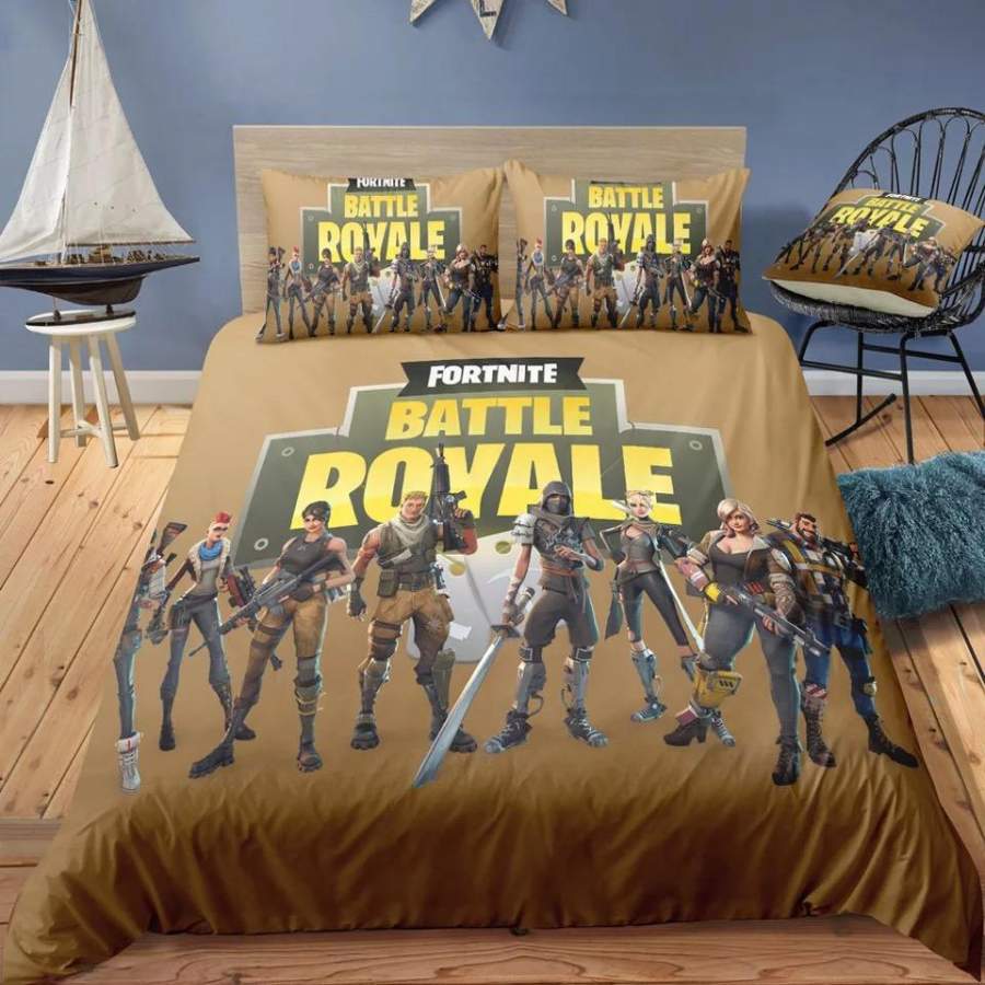 Fortnite Team #11 Duvet Cover Quilt Cover Pillowcase Bedding Set Bed Linen Home Decor