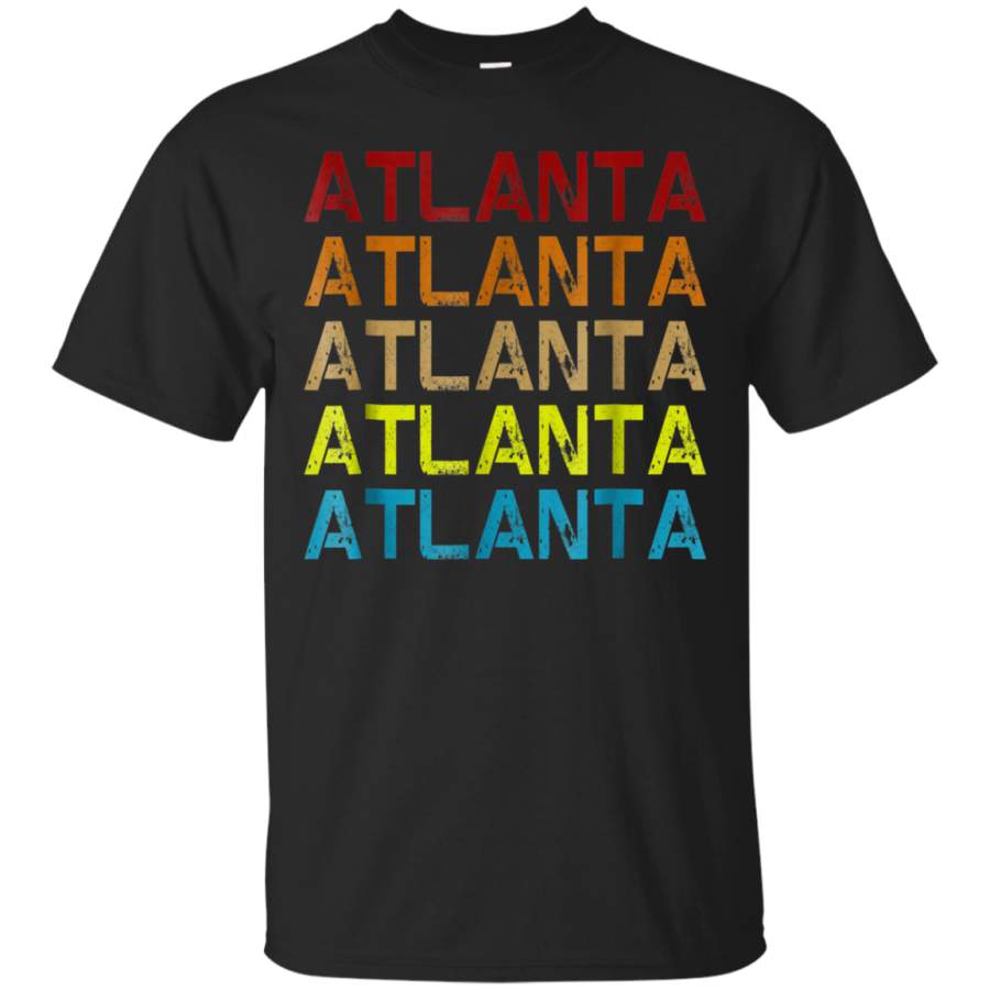 AGR Atlanta ATL Georgia Peach State Shirt Retro Vintage Hometown