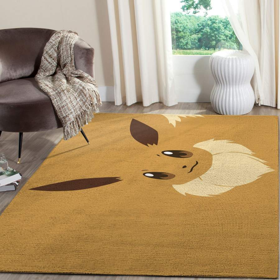 Eevee Pokemon Anime FN070236 Movies Area Rug – Floor Decor The US Decor