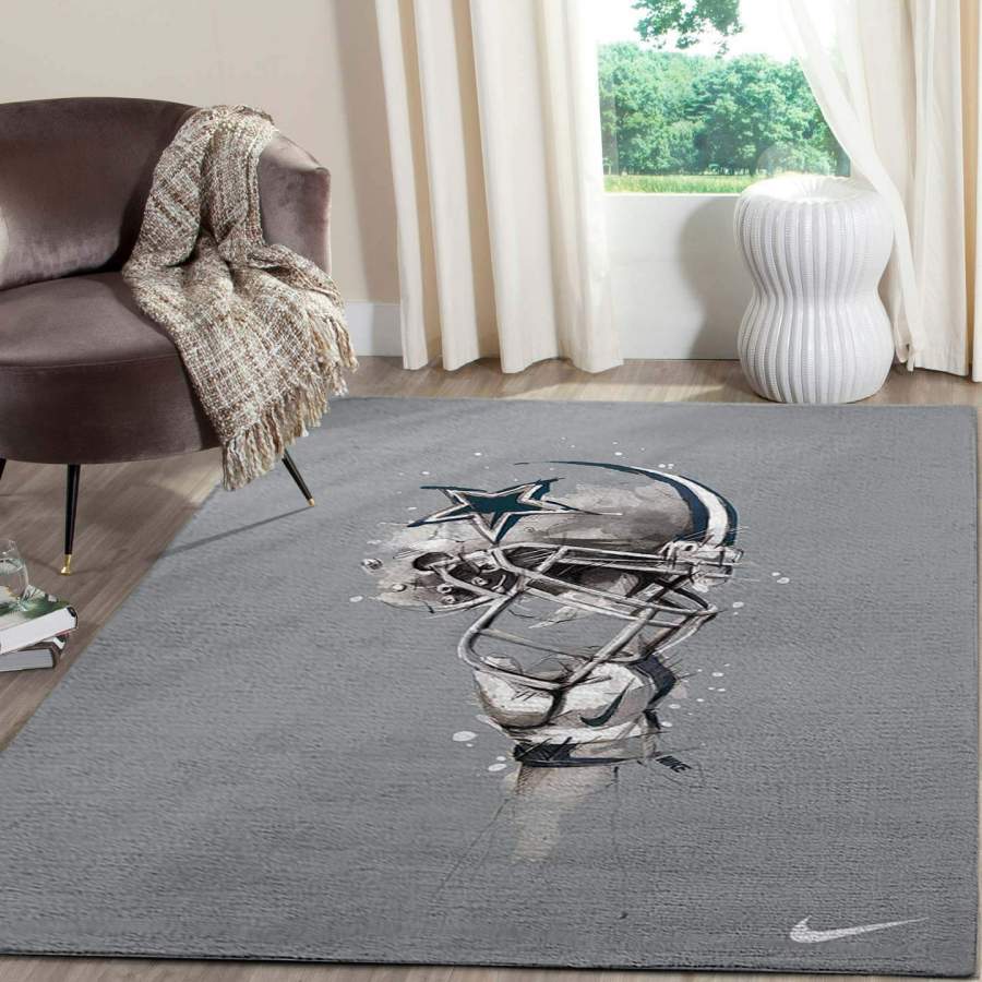 Dallas Cowboys Area Rug DLB2606, Football Area Rug Floor Decor