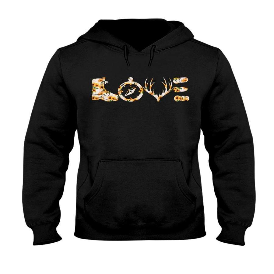 Love Hunting Gifts For Hunting Lovers Hoodie