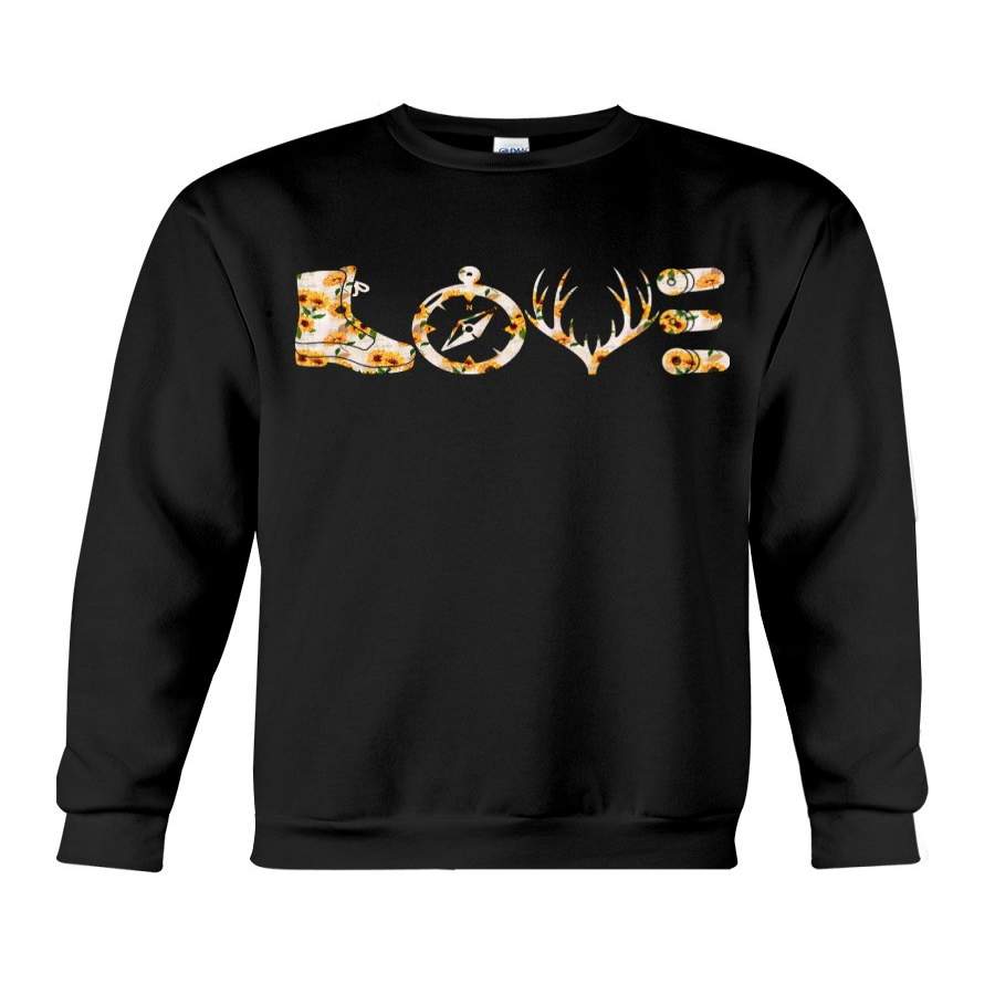 Love Hunting Gifts For Hunting Lovers Sweatshirt