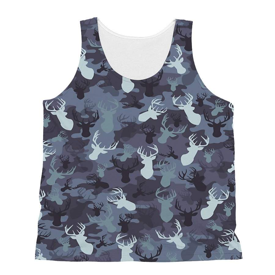 Deer Hunting Camo For Hunters Unisex Tank Top