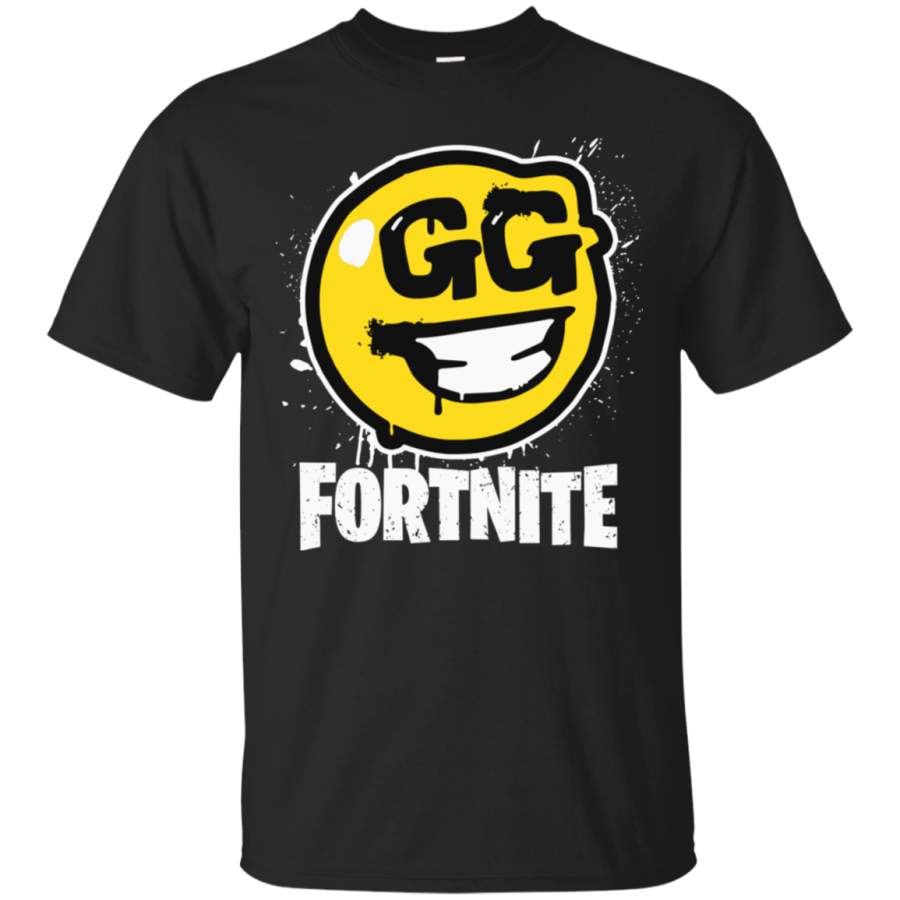 AGR Fortnite GG Graffiti Spray Smiley shirt