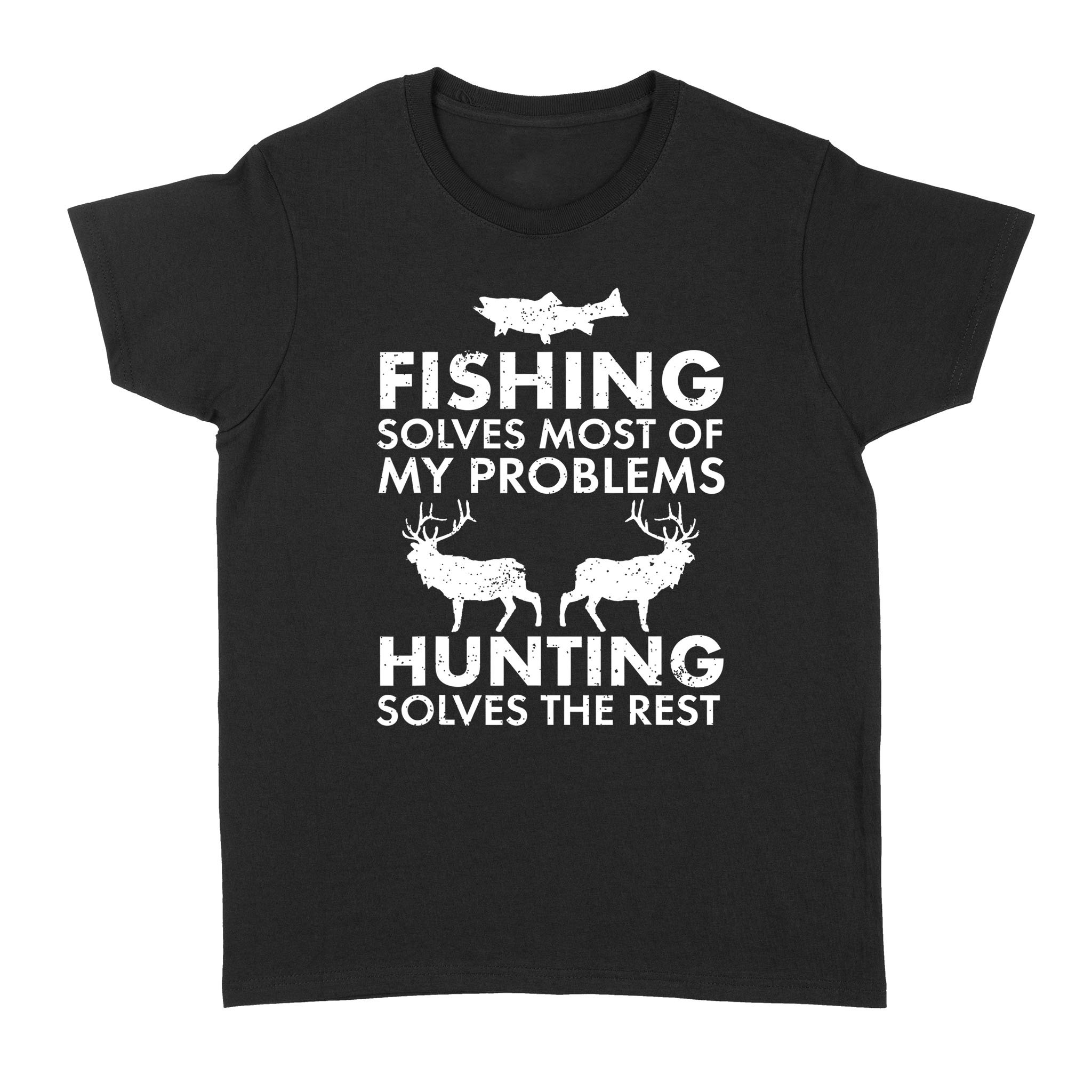 Funny Fishing And Hunting Gift Humor Hunter Cool – Standard Women’s T-shirt