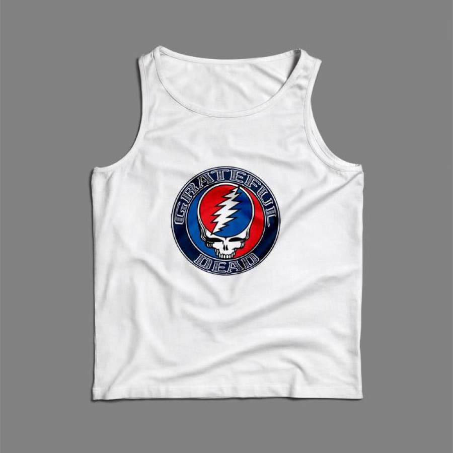 Grateful Dead Art Logo Men Tank Top | Teesmarvel