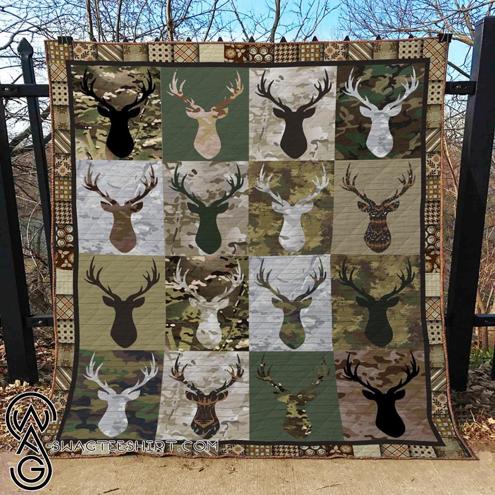 Deer Hunting Camo Quilt