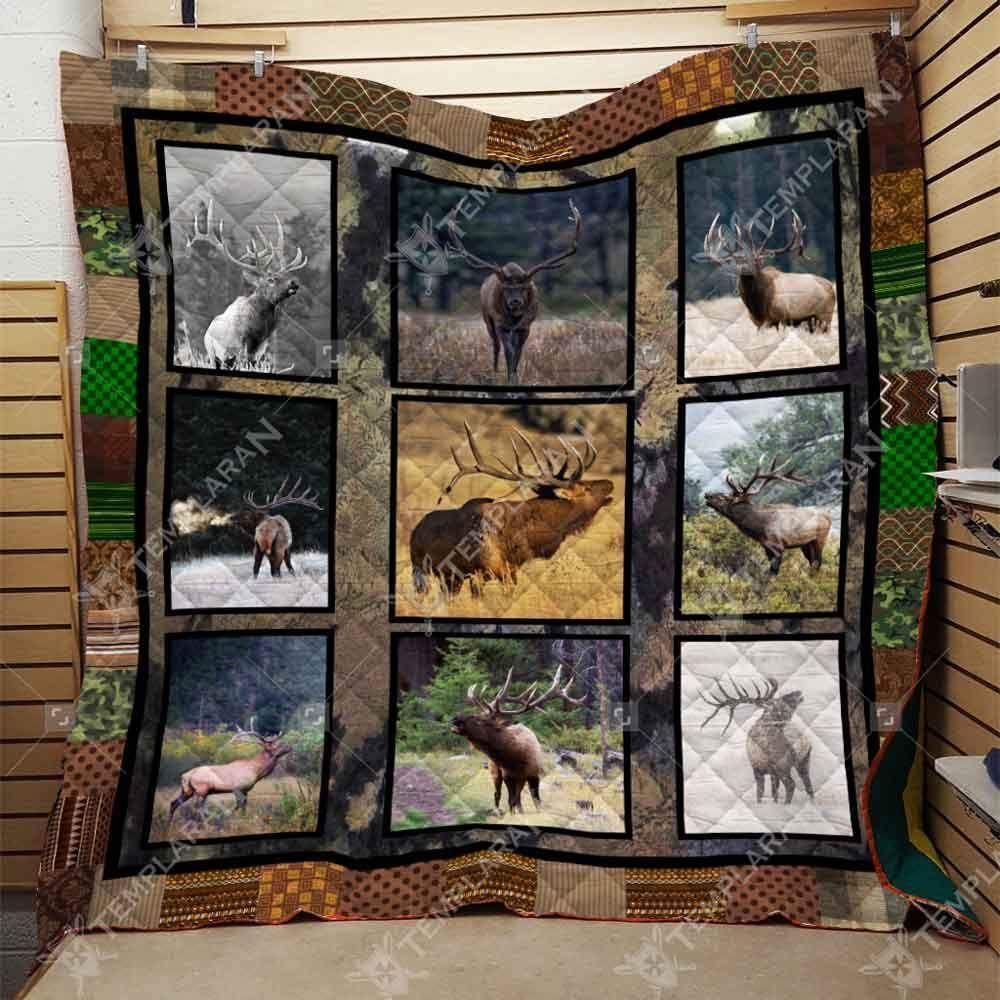 Deer Hunting Quilt Tugvn