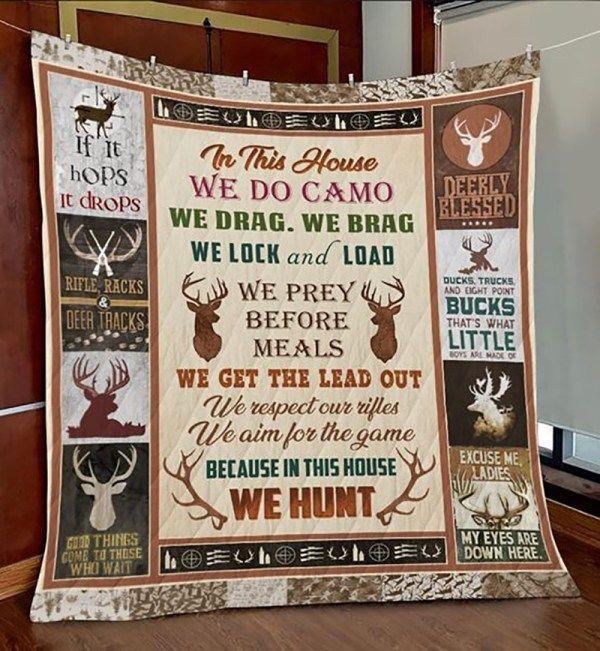 Deer Hunting Quilt Cibot