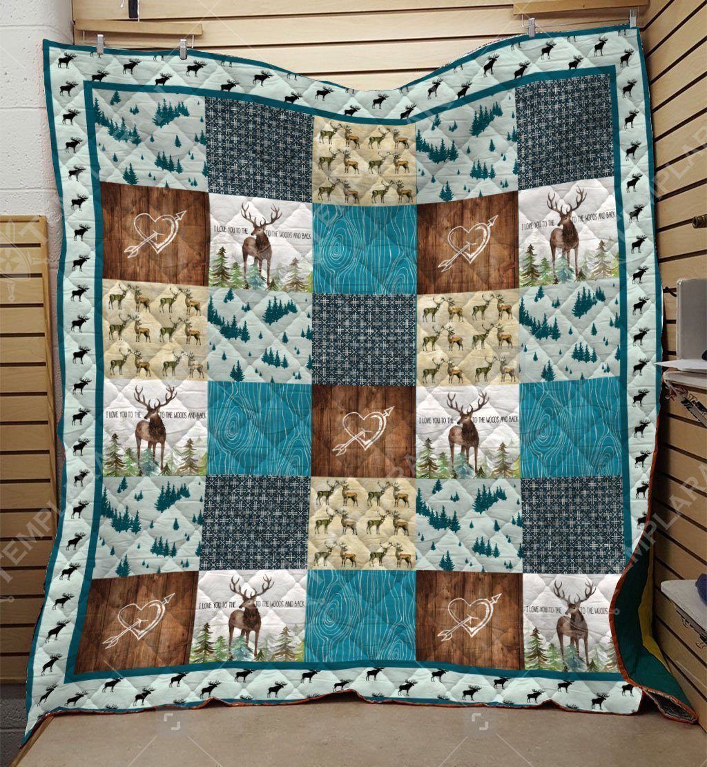 Deer Hunting Quilt Tujly