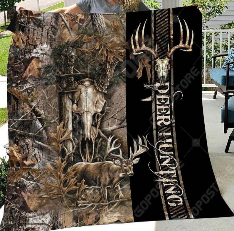 Deer Hunting Camo Quilt Cuesx