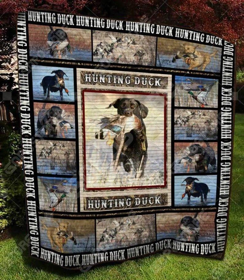 Hunting Duck Quilt Cuqnn