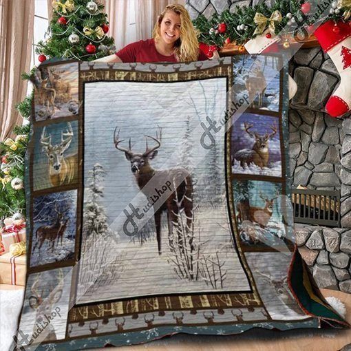 Deer Back Hunting Awesome E Quilt Derqud