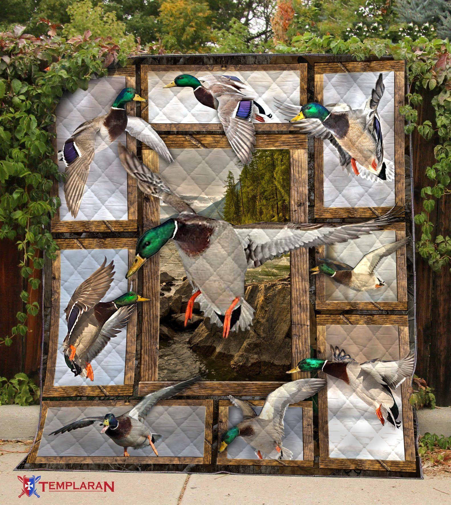 Duck Hunting Vcb Quilt Derqsf