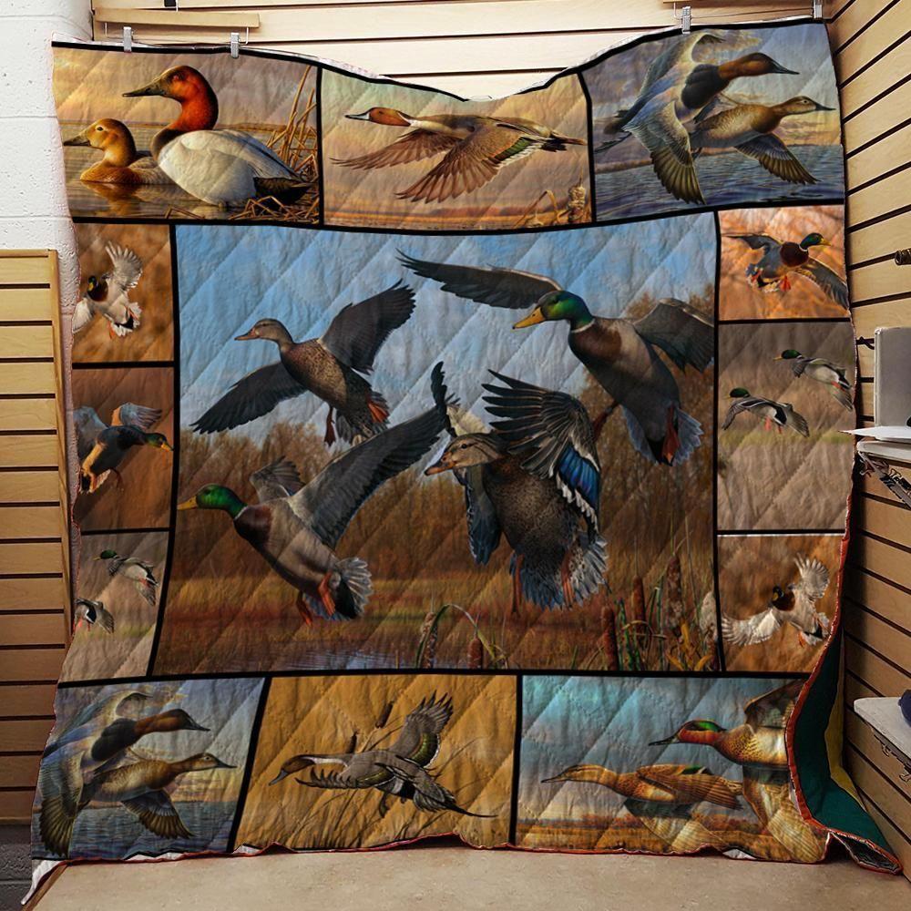 Hunting Duck Ah Quilt Derqck