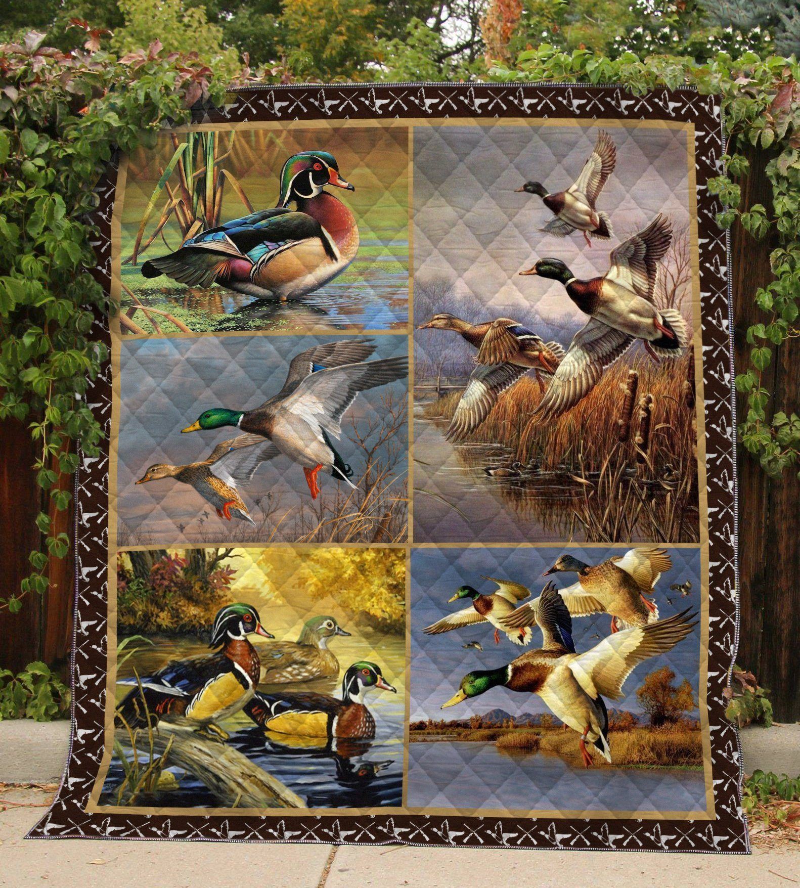 Duck Hunting Quilt Dlm