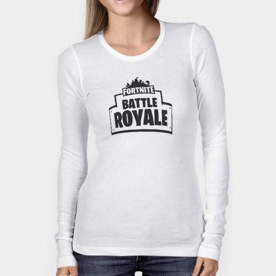 Fortnite Battle Royal Women Long Sleeve | Teesmarvel