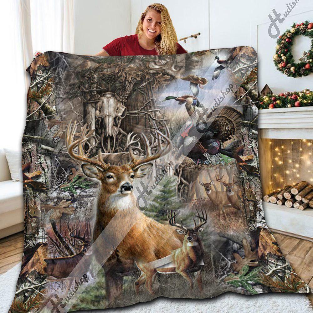 Deer Hunting O Quilt Dg