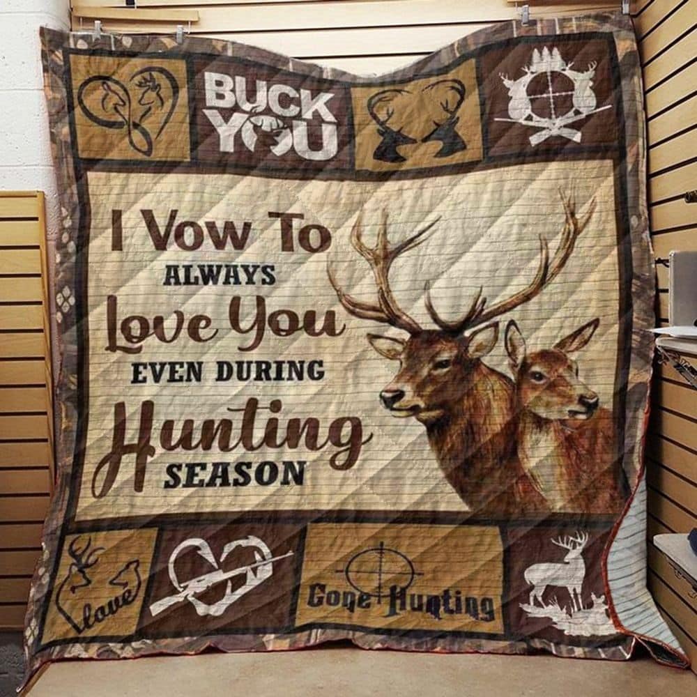 Ltr3112 ?C Deer Hunting ?C Buck You ?C Quilt