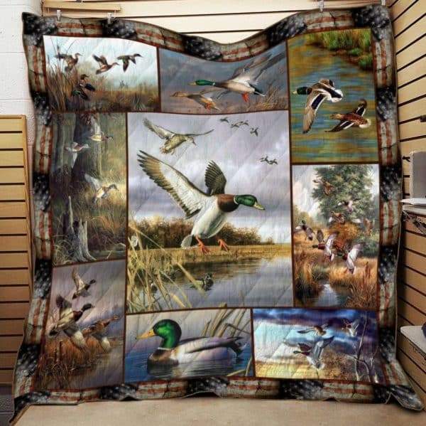 Mp0608 ?C Duck Hunting ?C Fly Fly ?C Quilt